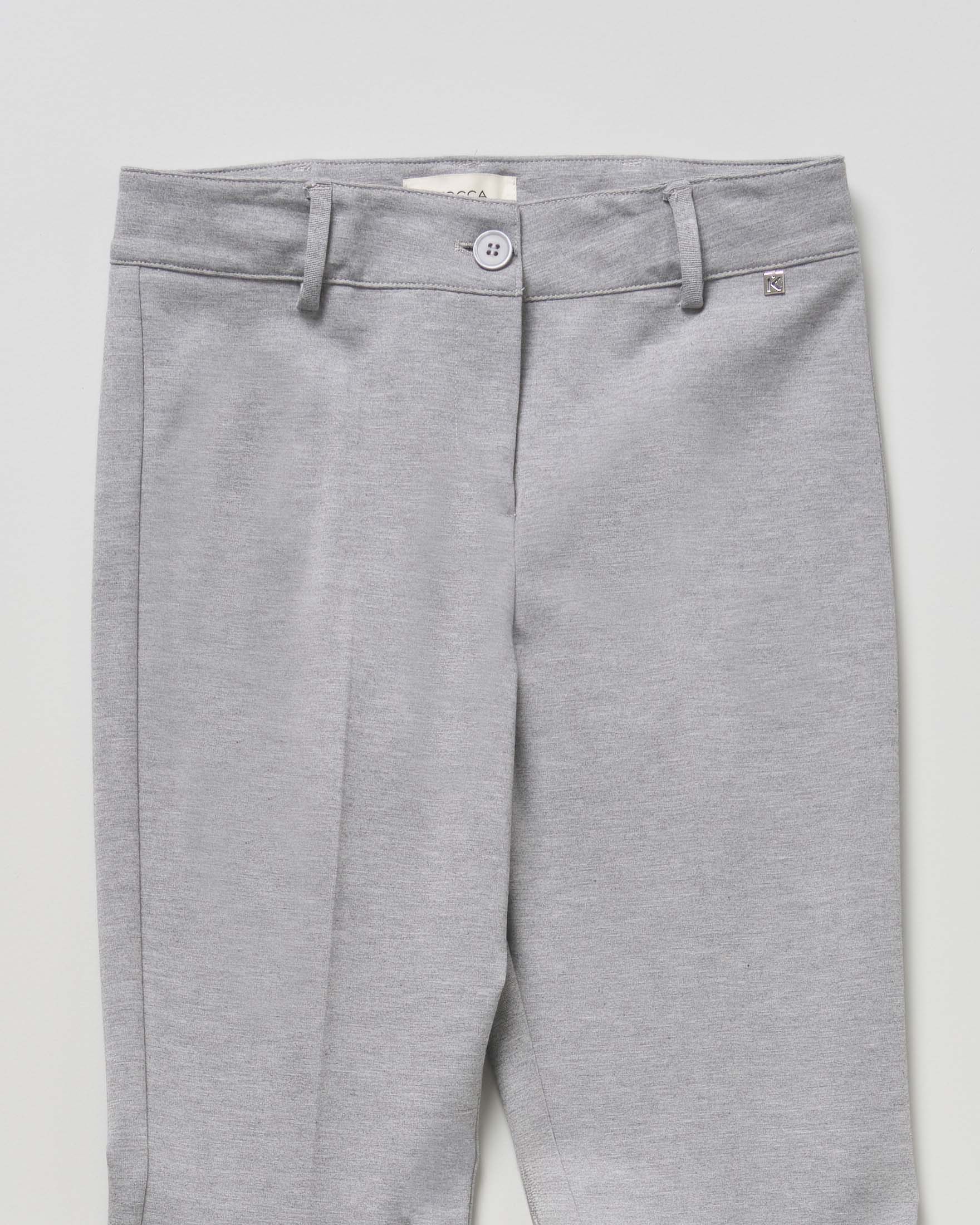 Pantalone grigio Kocca punto milano modello flare image