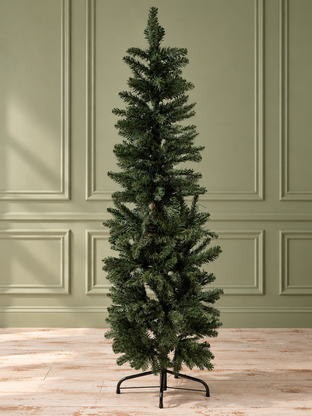 Albero di Natale Slim Verde d.50 h.150