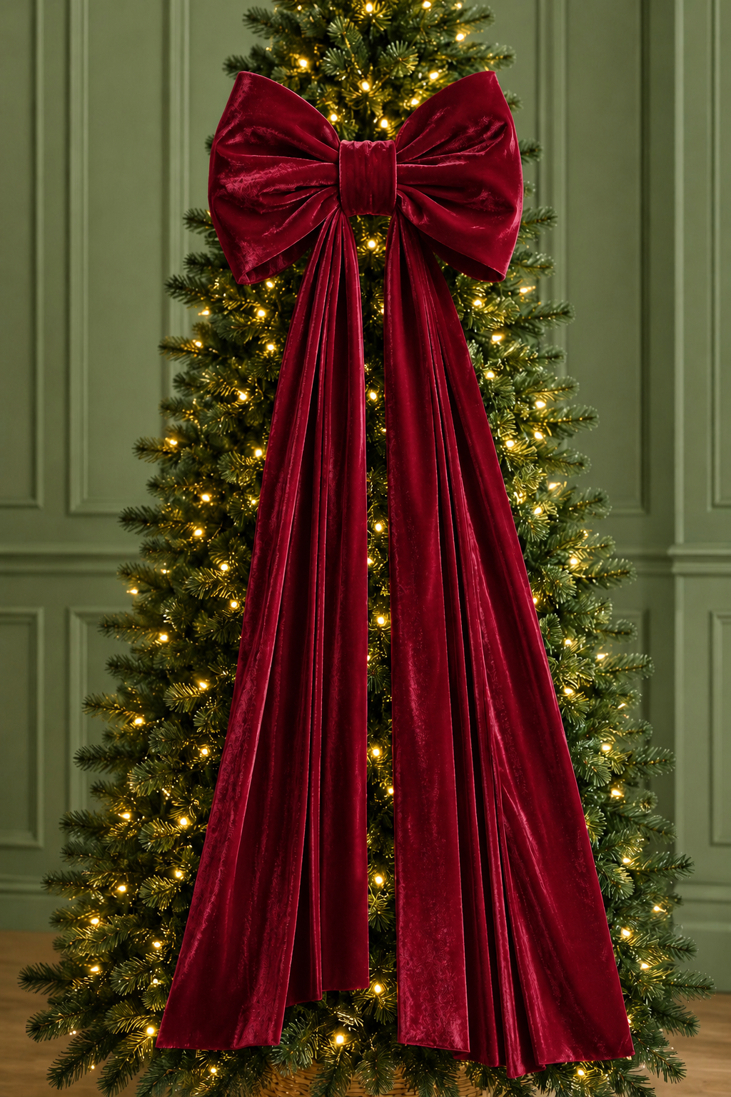 Fiocco Gigante Burgundy 50x130