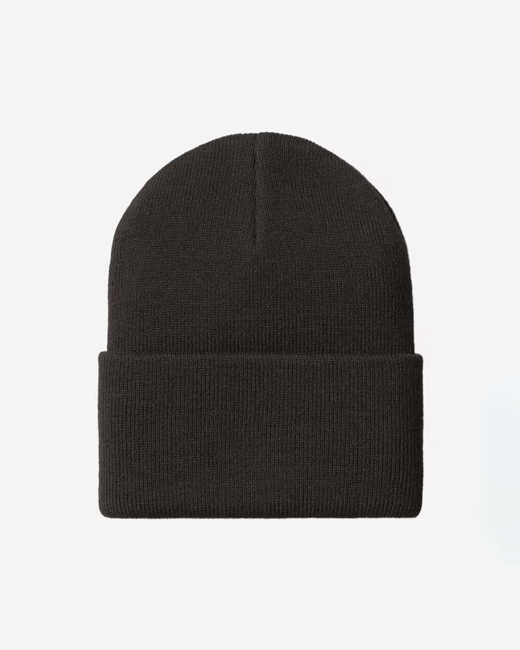 Berretto Carhartt Acrylic Watch Hat marrone in maglia a coste image
