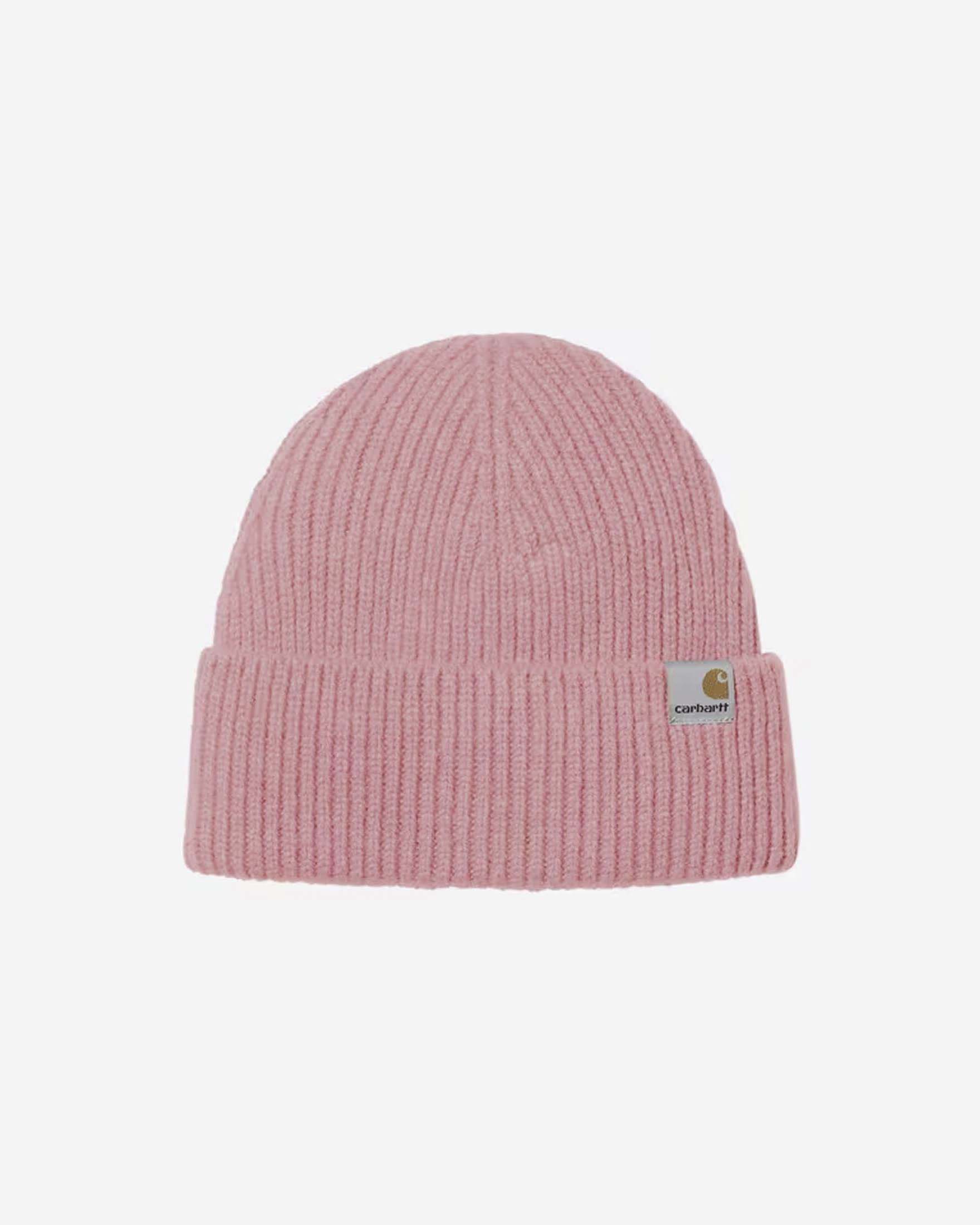 Berretto Carhartt Gabe Beanie in lana e cashmere rosa