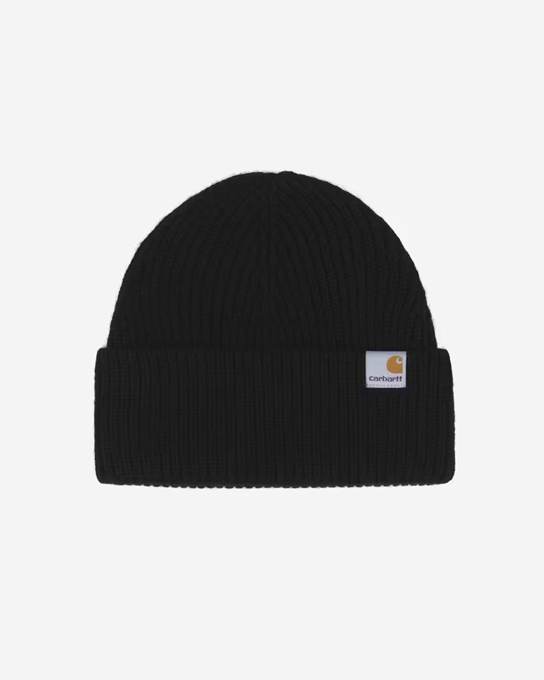 Berretto Carhartt Gabe Beanie in lana e cashmere nero