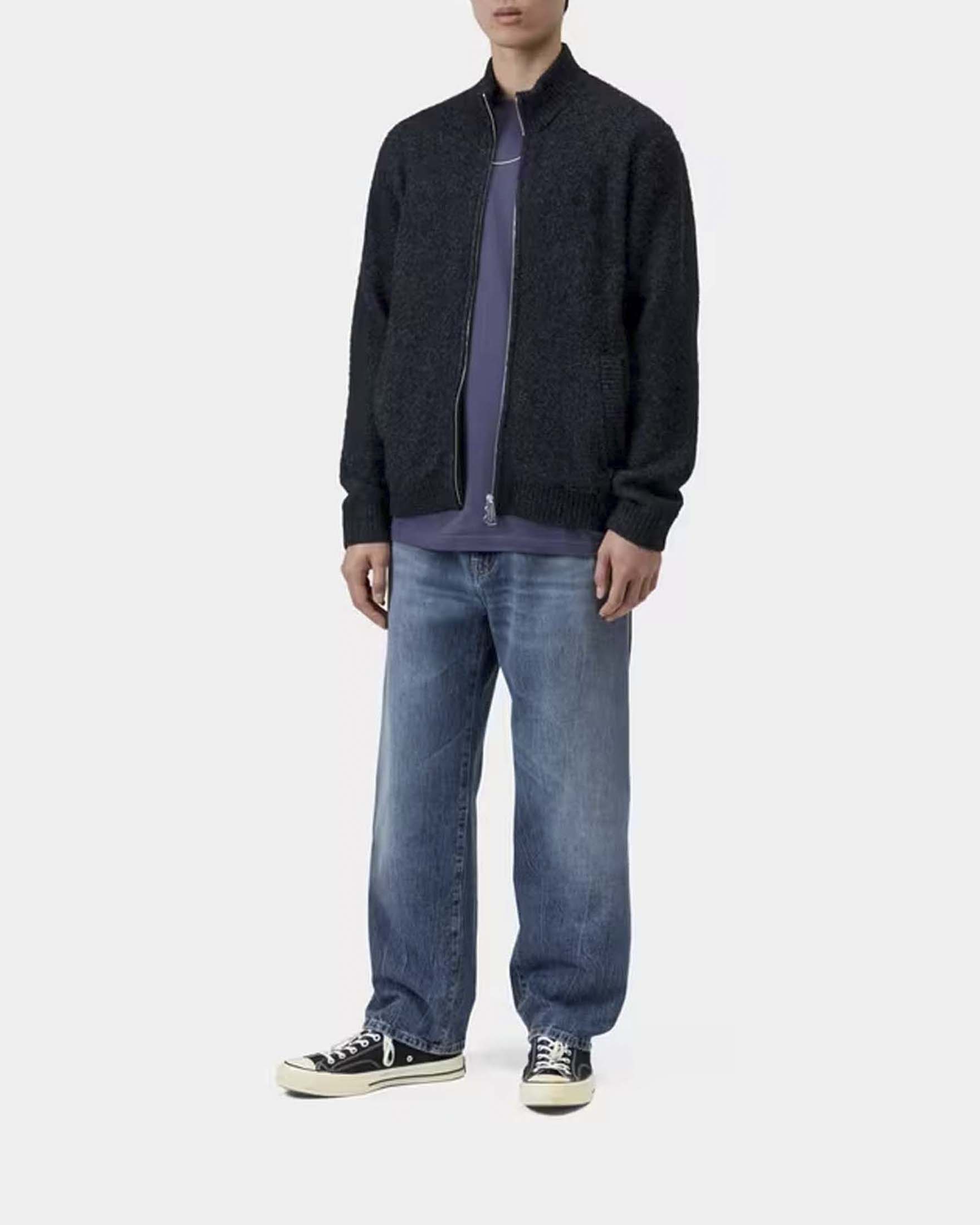 Jeans Carhartt Aaron Pant regular tapered fit in cotone lavaggio medio