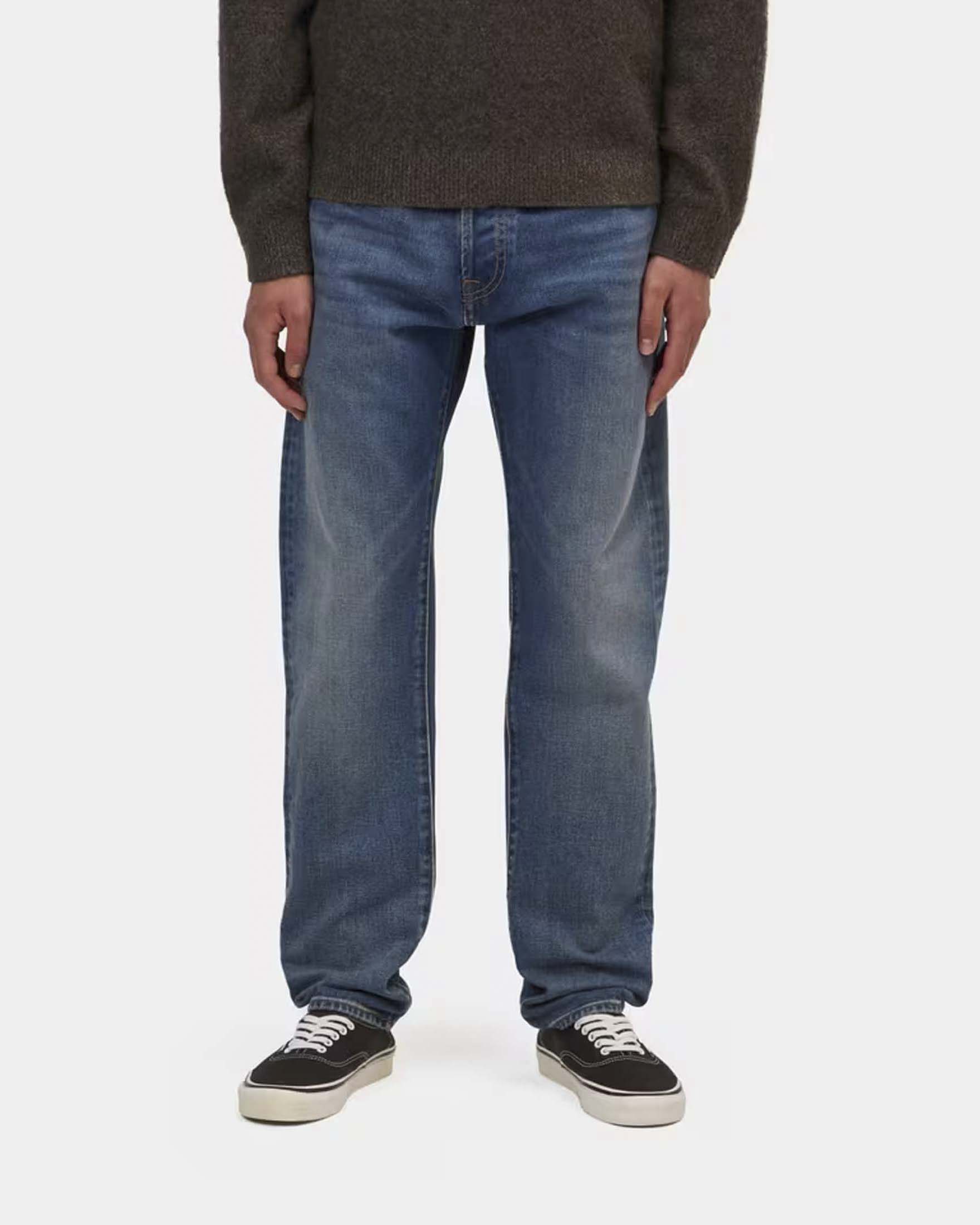 Jeans Carhartt Klondike Pant regular tapered fit in cotone lavaggio scuro image