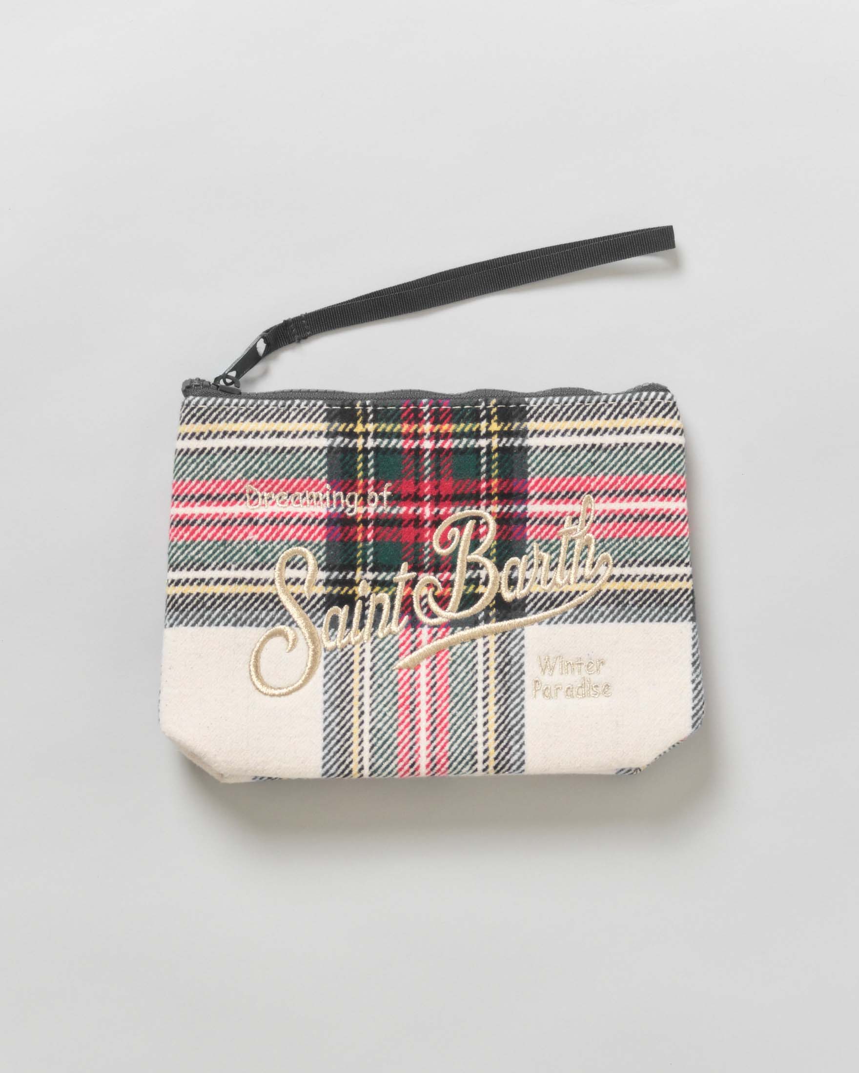 Pochette Aline MC2 Saint Barth in tartan