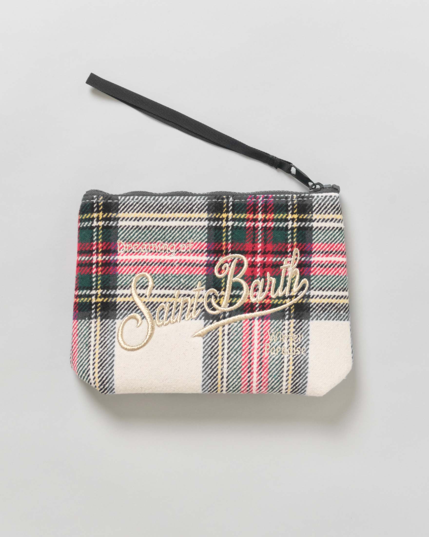 Pochette Aline MC2 Saint Barth in tartan image