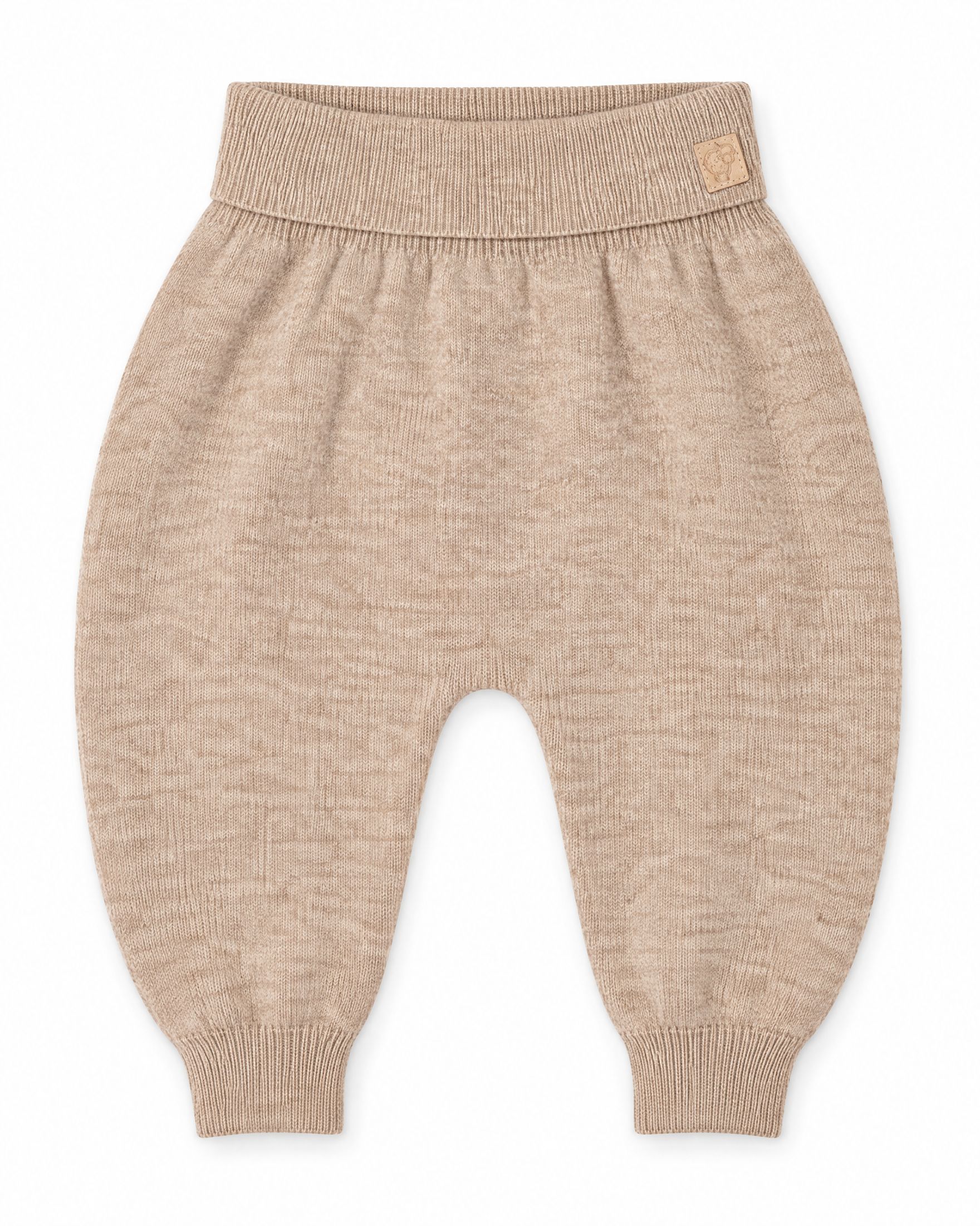 Pantalone beige Maglificio di Verona in pura lana