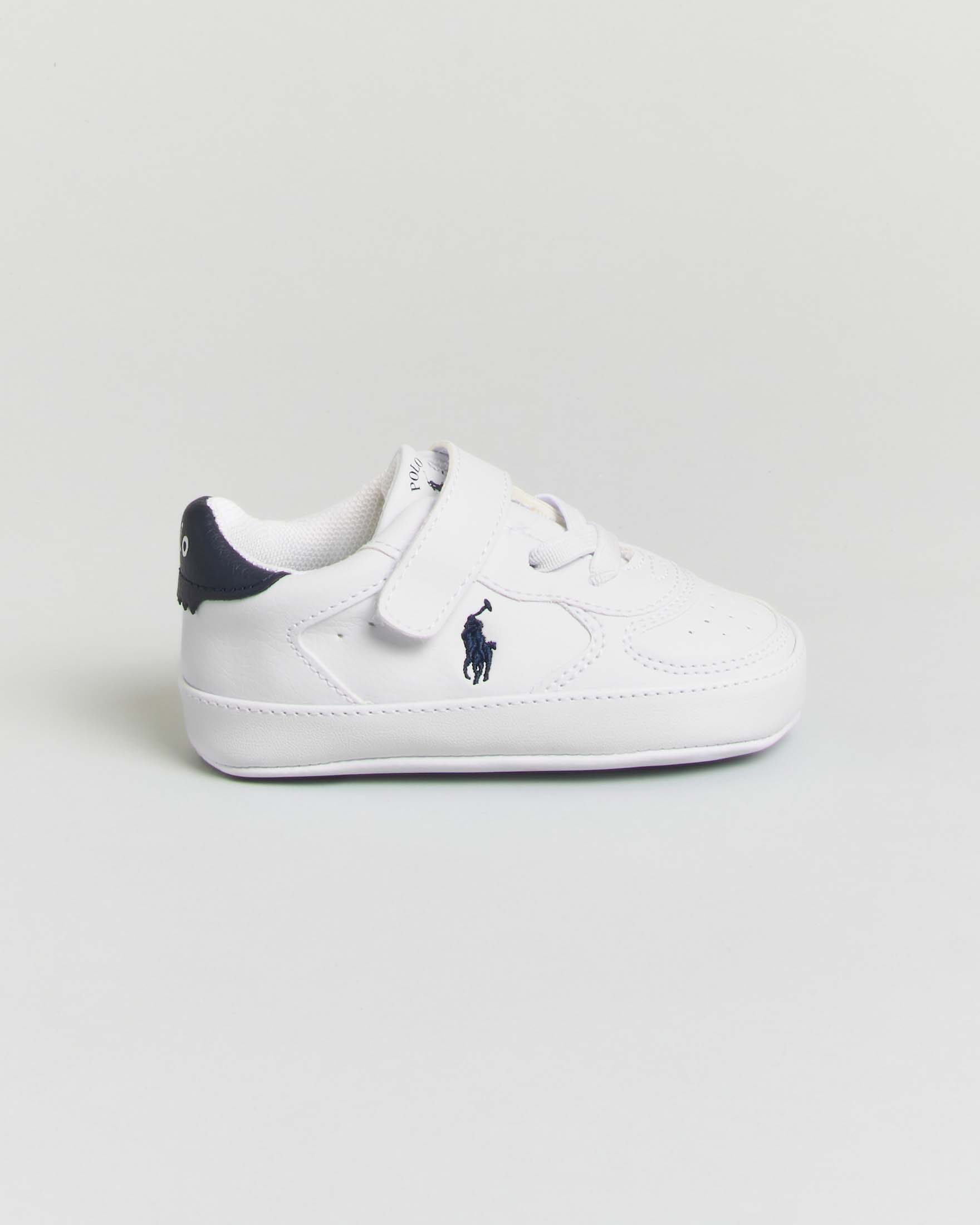 Sneakers bianca Polo Ralph Lauren con pony blu