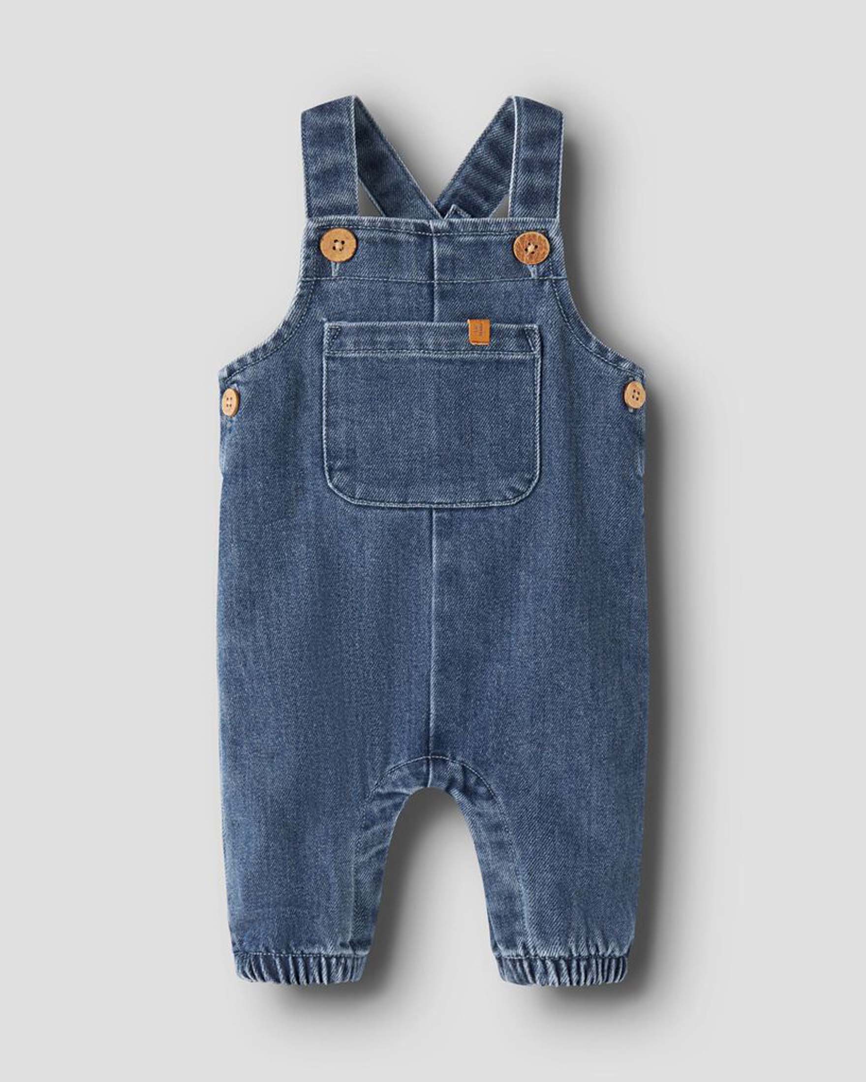 Salopette Lil'Atelier in denim di cotone stretch