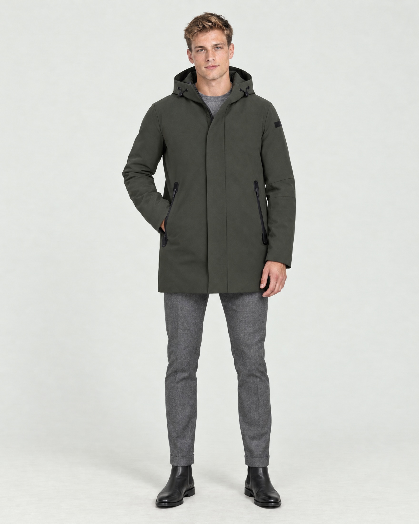 R.R.D. Winter Parka verde militare