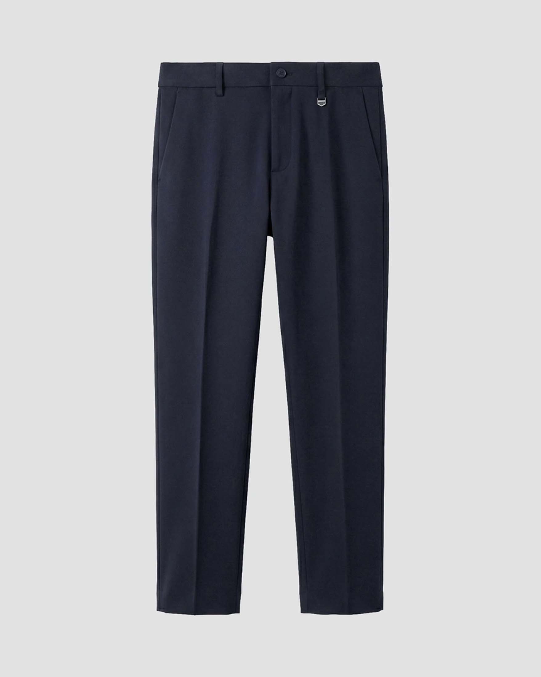 Pantalone blu Antony Morato modello chino in tessuto tecnico